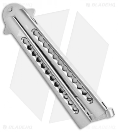 29 Knives Chris Olofson 3.75" Tanto Fluted Skeleton Butterfly Knife 2 29 Knives Chris Olofson 3.75" Tanto Fluted Skeleton Butterfly Knife - Image 2