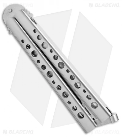 29 Knives Chris Olofson 4" Wharncliffe Deluxe Skeleton Butterfly Knife 2 29 Knives Chris Olofson 4" Wharncliffe Deluxe Skeleton Butterfly Knife - Image 2