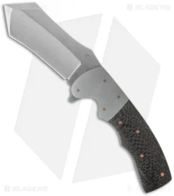 Aaron Frederick VBSS Flipper Frame Lock Knife LSCF/Ti (3.5" Stonewash)