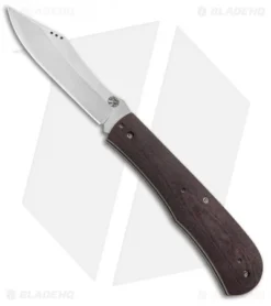 Aaron Frederick / Trash Panda Knives Kit Slip Joint Red Canvas Micarta (3.5" SW)