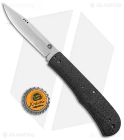 Aaron Frederick / Trash Panda Knives Kit Slip Joint Knife Carbon Fiber (3.5" SW) -Benchmade Shop Aaron Frederick Trash Panda Kit SJ CF BHQ 92372 jr bottlecap