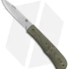 Aaron Frederick / Trash Panda Knives Kit Slip Joint Green Linen Micarta (3.5"SW)