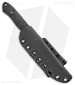 Aaron Frederick Work Horse Fixed Blade Knife Black G-10 (4" 1095) 6 Aaron Frederick Work Horse Fixed Blade Knife Black G-10 (4" 1095) -Benchmade Shop Aaron Frederick Work Horse Black G 10 1095 BHQ 102302 jr sheath