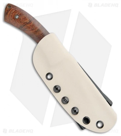 Aaron Frederick Work Horse Fixed Blade Knife Brazilian Walnut (3.375" 1095) 3 Aaron Frederick Work Horse Fixed Blade Knife Brazilian Walnut (3.375" 1095) - Image 3