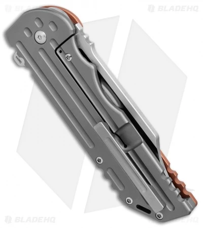 Alphahunter Tactical Copper Head War Bowie Copper/Ti (3.8" Satin) 2 Alphahunter Tactical Copper Head War Bowie Copper/Ti (3.8" Satin) - Image 2