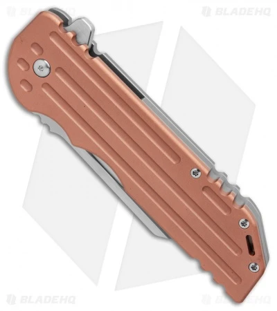 Alphahunter Tactical Copper Head War Bowie Copper/Ti (3.8" Satin) 3 Alphahunter Tactical Copper Head War Bowie Copper/Ti (3.8" Satin) - Image 3