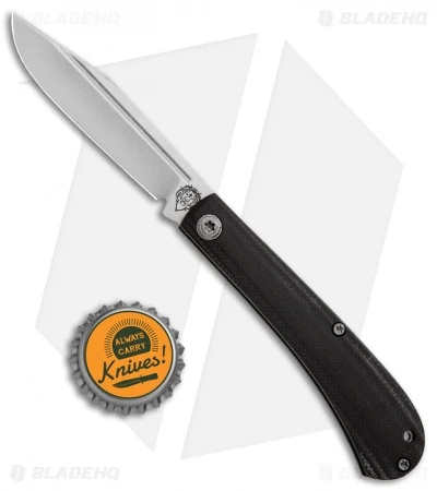 Alphahunter Tactical/Gatorbud Gator Tooth Slip Joint Knife Black G-10 (3" Satin) 5 Alphahunter Tactical/Gatorbud Gator Tooth Slip Joint Knife Black G-10 (3" Satin) - Image 5
