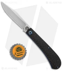 Alphahunter Tactical/Gatorbud Knives Gator Tooth Slip Joint Knife CF (3" Satin) -Benchmade Shop Alphahunter Tactical Gatorbud Knives Gator Tooth CF BHQ 85755 jr bottlecap