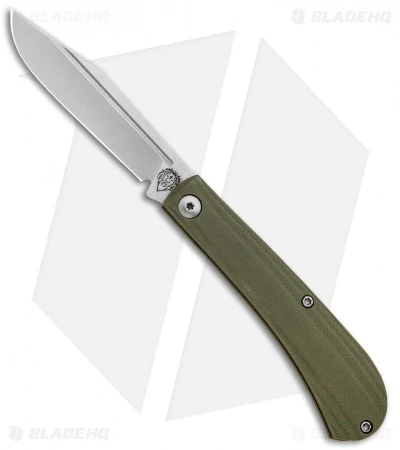 Alphahunter Tactical/Gatorbud Gator Tooth Slip Joint Knife Green G-10 (3" Satin) 1 Alphahunter Tactical/Gatorbud Gator Tooth Slip Joint Knife Green G-10 (3" Satin)