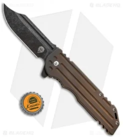 Alphahunter Tactical Spartan War Bowie Knife Bronze Ti (3.8" Black SW) 7 Alphahunter Tactical Spartan War Bowie Knife Bronze Ti (3.8" Black SW) -Benchmade Shop Alphahunter Tactical War Bowie BHQ 85758 jr bottlecap