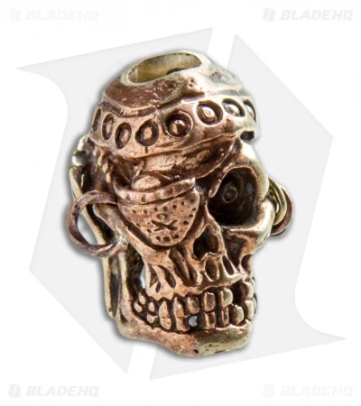 Andre De Villiers AdV Pirate Skull Bead - Brass/Copper 1 Andre De Villiers AdV Pirate Skull Bead - Brass/Copper