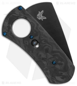 Benchmade Gold Class Cigar Cutter Auto Axis Carbon Fiber (Black) 1500-181
