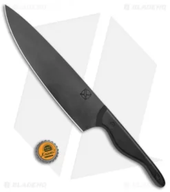 Blue Collar Blades Mule Chef Knife All Black Aluminum W/ Teflon Coat (8" Black) 7 Blue Collar Blades Mule Chef Knife All Black Aluminum W/ Teflon Coat (8" Black) -Benchmade Shop Blue Collar Blades Mule Chef Knife Triple Black Black BHQ 136919 jr bottlecap