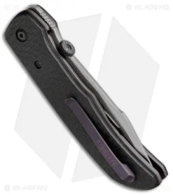 Bob Terzuola Custom ATCF Liner Lock Knife Carbon Fiber (4.125" Stonewash) -Benchmade Shop Bob Terzuola Custom ATCF CF SW BHQ 51297 jr side