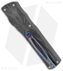 Brian Tighe Custom Small Twist Tighe Dagger OTF Carbon Fiber (2.75" Damasteel) 8 Brian Tighe Custom Small Twist Tighe Dagger OTF Carbon Fiber (2.75" Damasteel) -Benchmade Shop Brian Tighe Custom Small Twist Tighe Dagger OTF CF Damasteel BHQ 115793 jr side