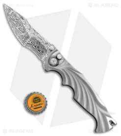 Brian Tighe Custom Tighe Breaker Recurve Automatic Knife BB Ti (4" Damasteel) 7 Brian Tighe Custom Tighe Breaker Recurve Automatic Knife BB Ti (4" Damasteel) -Benchmade Shop Brian Tighe Custom Tighe Breaker Recurve BB Ti Damasteel BHQ 77985 jr bottlecap