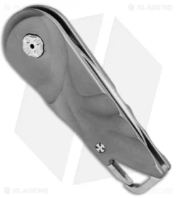 Brian Tighe Custom Tighe Nee Automatic Knife Titanium (1.9" Mirror) 6 Brian Tighe Custom Tighe Nee Automatic Knife Titanium (1.9" Mirror) -Benchmade Shop Brian Tighe Custom Tighe Nee Ti Mirror BHQ 71563 jr side