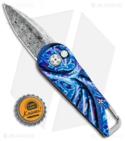 Brian Tighe Custom Tighe Nee Automatic Knife Timascus (1.9" Damasteel) -Benchmade Shop Brian Tighe Custom Tighe Nee Timascus Damasteel BHQ 71559 jr bottlecap