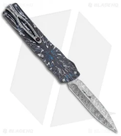 Brian Tighe Custom Twist Tighe Dagger OTF Fat Carbon Fiber (3.75" Damasteel)