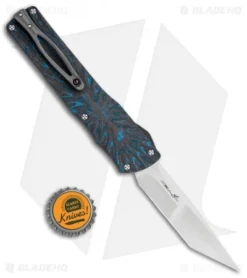 Brian Tighe Custom Twist Tighe Tanto OTF Blue Fat Carbon Fiber (3.75" Satin) 9 Brian Tighe Custom Twist Tighe Tanto OTF Blue Fat Carbon Fiber (3.75" Satin) -Benchmade Shop Brian Tighe Custom Twist Tighe Tanto Blue Fat Carbon Hand Satin BHQ 115786 jr bottlecap