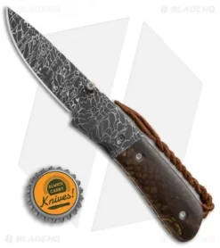 Burr Oak Knives C-MO Knife Snake Skin Damascus/Juma (2.625" Damascus) 7 Burr Oak Knives C-MO Knife Snake Skin Damascus/Juma (2.625" Damascus) -Benchmade Shop Burr Oak Knives C MO snake skin damascus Juma BHQ 71615 er size