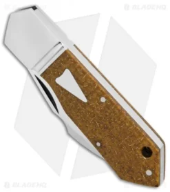 Chamblin Knives Custom Armory Division Knife Thunderstorm Kevlar (2.6" Satin) 6 Chamblin Knives Custom Armory Division Knife Thunderstorm Kevlar (2.6" Satin) -Benchmade Shop Chamblin Knives Armory Division Wharncliffe Slip Joint Thunderstorm Kevlar BHQ 86028 er spine