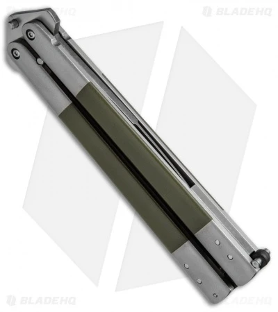 Chuck Gedraitis Custom Balisong #160 Butterfly Knife Ti/G-10 (4.25" Two-Tone) 2 Chuck Gedraitis Custom Balisong #160 Butterfly Knife Ti/G-10 (4.25" Two-Tone) - Image 2