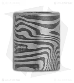 Chuck Gedraitis Custom Lanyard Bead - 304/316 Stainless Damascus