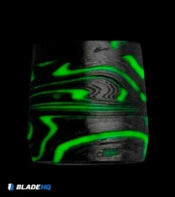 Chuck Gedraitis Custom Lume Lanyard Bead - 304/316 Stainless Damascus 6 Chuck Gedraitis Custom Lume Lanyard Bead - 304/316 Stainless Damascus -Benchmade Shop Chuck Gedraitis Custom Lume Lanyard Bead Damascus BHQ 133969 jr glow