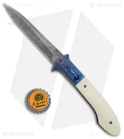 Chuck Gedraitis Phoenix Automatic Knife Ivory G-10/Timascus (4.25" Damascus) 7 Chuck Gedraitis Phoenix Automatic Knife Ivory G-10/Timascus (4.25" Damascus) -Benchmade Shop Chuck Gedraitis Phoenix Auto Ivory G 10 Timascus Damascus BHQ 132173 jr bottlecap