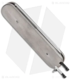 Chuck Gedraitis Swiss Army Switchblade Automatic Knife Titanium (3.25" Satin) 8 Chuck Gedraitis Swiss Army Switchblade Automatic Knife Titanium (3.25" Satin) -Benchmade Shop Chuck Gedraitis Swiss Army Switchblade Auto Ti Satin BHQ 147738 jr side open