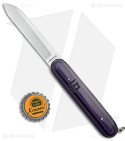 Chuck Gedraitis Switch Army Auto Knife Black / Purple G-10 (3.4" Satin) 7 Chuck Gedraitis Switch Army Auto Knife Black / Purple G-10 (3.4" Satin) -Benchmade Shop Chuck Gedraitis Switch Army Switchblade Auto Black Purple G 10 BHQ 176346 jr bottlecap