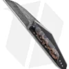 Corrie Schoeman Custom N Able Liner Lock Knife Resin Composite (3.25" Damascus)