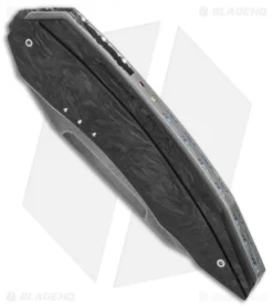 Corrie Schoeman D-Fuse Flipper Knife Marble CF Ruby/Citrine (3.25" Hamon) -Benchmade Shop Corrie Schoeman D Fuse Marble CF Ruby Citrine hamon BHQ 78464 er spine