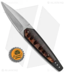 Corrie Schoeman Shout Liner Lock Dagger Knife Banxia Pod (Damascus) -Benchmade Shop Corrie Schoeman Shout LL Dagger Banxia Pod Damascus BHQ 114060 jr bottlecap
