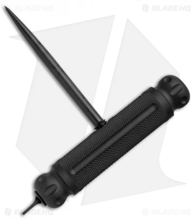 Crawford Push Pick Kubaton Dagger Aluminum (3.5" Black) 2 Crawford Push Pick Kubaton Dagger Aluminum (3.5" Black) - Image 2