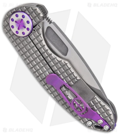 Curtiss Custom F3 Med Slim Frame Lock Knife Frag Titanium (3.15" TT MagnaCut) 3 Curtiss Custom F3 Med Slim Frame Lock Knife Frag Titanium (3.15" TT MagnaCut) - Image 3