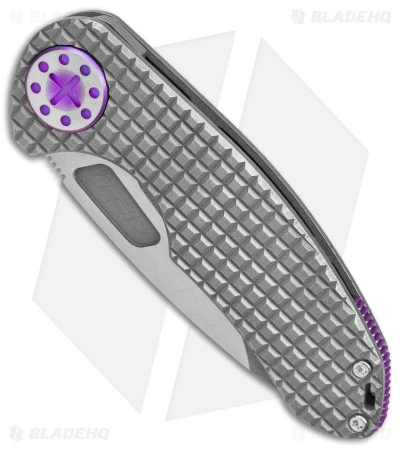 Curtiss Custom F3 Med Slim Frame Lock Knife Frag Titanium (3.15" TT MagnaCut) 2 Curtiss Custom F3 Med Slim Frame Lock Knife Frag Titanium (3.15" TT MagnaCut) - Image 2