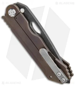 DSK Tactical GF1 Recluse XL Frame Lock Knife Contour (4.25" Drop Point) -Benchmade Shop DSK Tactical GF1 Recluse XL FL Contour DP BHQ 89751 jr side