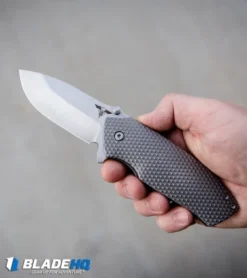 Gingrich Tactical Innovations GTI Delta Lock Knife Titanium (3.25" Satin) -Benchmade Shop Delta Lock BHQ kp in hand web