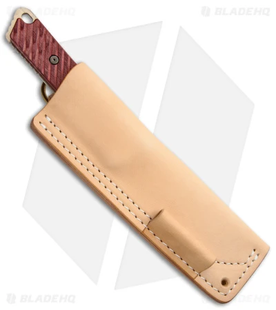 Dew Hara Custom D1 Fixed Blade Knife Pakkawood (4.1" Bronze Satin) 3 Dew Hara Custom D1 Fixed Blade Knife Pakkawood (4.1" Bronze Satin) - Image 3