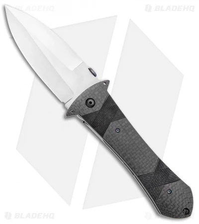 Gedraitis Knives Smatchet Liner Lock Knife Carbon Fiber (4" Stonewash) 1 Gedraitis Knives Smatchet Liner Lock Knife Carbon Fiber (4" Stonewash)