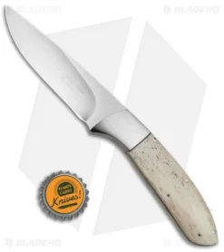George Muller Large Fixed Blade Knife Giraffe Bone (4" Mirror) -Benchmade Shop George Muller Large Giraffe Bone Mirror BHQ 68604 jr bottlecap 2