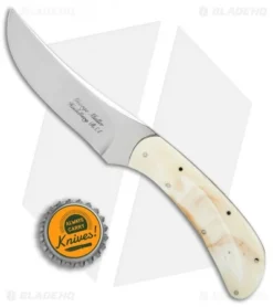 George Muller Small Fixed Blade Knife Warthog Ivory (3.375" Mirror) 7 George Muller Small Fixed Blade Knife Warthog Ivory (3.375" Mirror) -Benchmade Shop George Muller small Warthog Ivory mirror BHQ 68603 er size