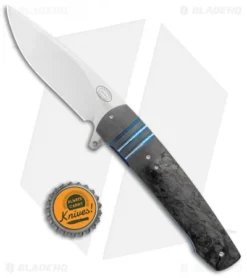 Herucus Blomerus LL 07 Custom Knife Zirconium Shred Carbon Fiber (3.4" Satin) -Benchmade Shop Herucus Blomerus LL 07 Custom Knife Zirconium Shred Marble CF Satin BHQ 68309 jr bottlecap