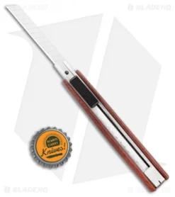 Hiroaki Ohta Knives Paper Cutter - Red Quince -Benchmade Shop Hiroaki Ohta Paper Cutter Red Quince BHQ 99989 jr bottlecap