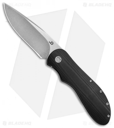 JD Van Deventer EDC Front Flipper Knife Black G-10 (2.875" Stonewash) 1 JD Van Deventer EDC Front Flipper Knife Black G-10 (2.875" Stonewash)