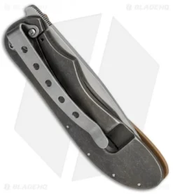 JD Van Deventer EDC Front Flipper Knife Brown G-10 (2.875" Satin) 6 JD Van Deventer EDC Front Flipper Knife Brown G-10 (2.875" Satin) -Benchmade Shop JD Van Deventer Pinstripe Front Flipper EDC Brown G 10 BHQ 68608 jr side