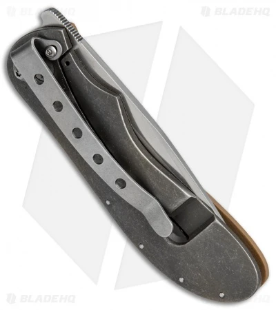 JD Van Deventer EDC Front Flipper Knife Brown G-10 (2.875" Satin) 3 JD Van Deventer EDC Front Flipper Knife Brown G-10 (2.875" Satin) - Image 3