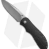 JD Van Deventer EDC Front Flipper Knife Carbon Fiber (2.875" Stonewash)